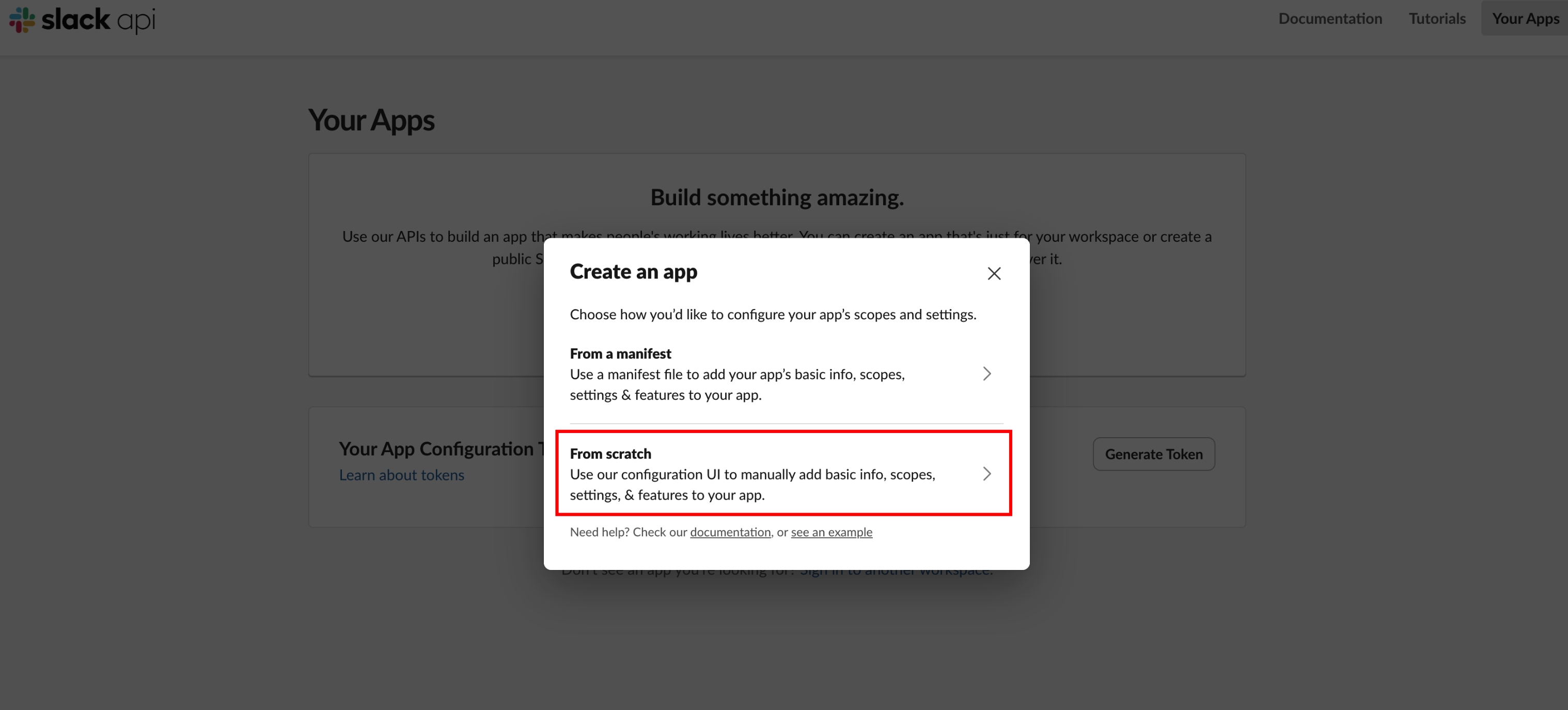 Create Slack App